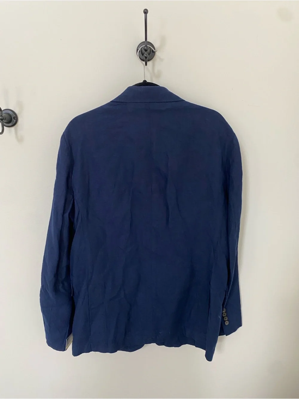 NEW Polo by Ralph Lauren 100% Linen Navy Blue Two-Button Men's Blazer